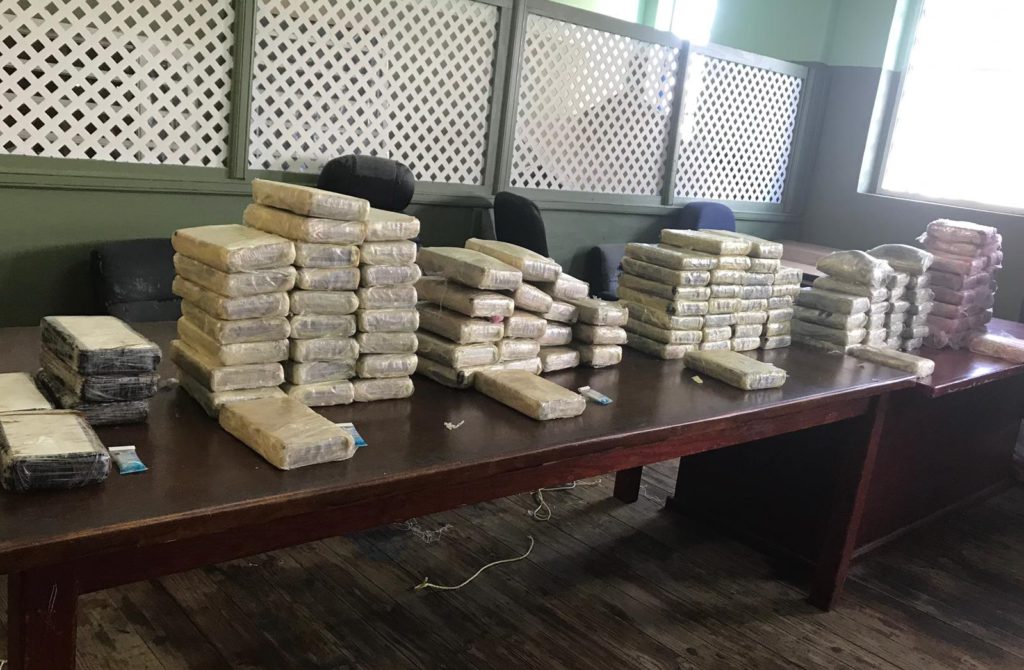 SECURITY FORCES SEIZE CLOSE TO 300 POUNDS OF COCAINE