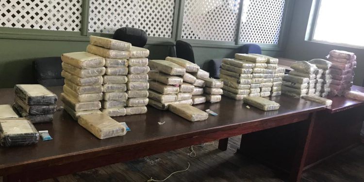 SECURITY FORCES SEIZE CLOSE TO 300 POUNDS OF COCAINE