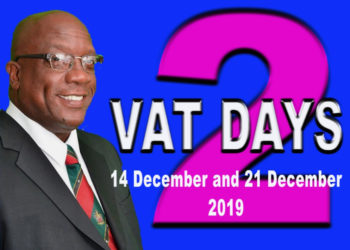 DECEMBER 14 AND 21 CONFIRMED AS DISCOUNTED VAT RATE DAYS IN ST. KITTS AND NEVIS