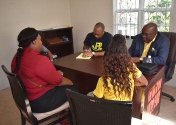 HUGE TURNOUT FOR ONE-ON-ONE CONSULTATIONS WITH PRIME MINISTER HARRIS AND AMBASSADOR POWELL