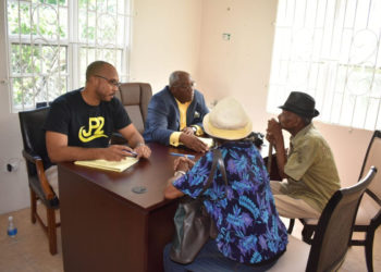 PRIME MINISTER HARRIS COMPLETES MARATHON CONSULTATIONS WITH RESIDENTS IN CENTRAL BASSETERRE