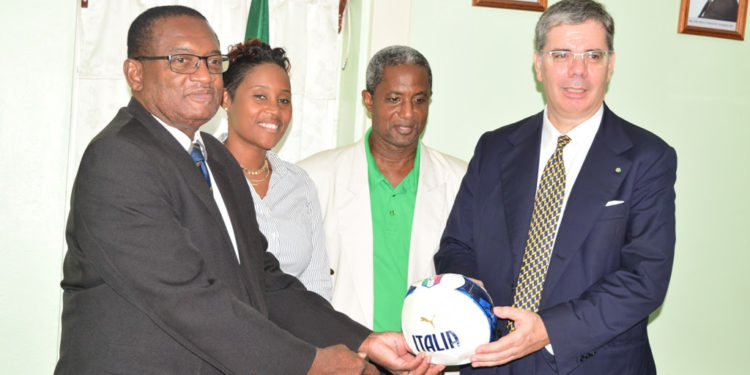 NEWLY DONATED FOOTBALLS TO HELP ENCOURAGE PHYSICAL ACTIVITY AMONG YOUNG PEOPLE