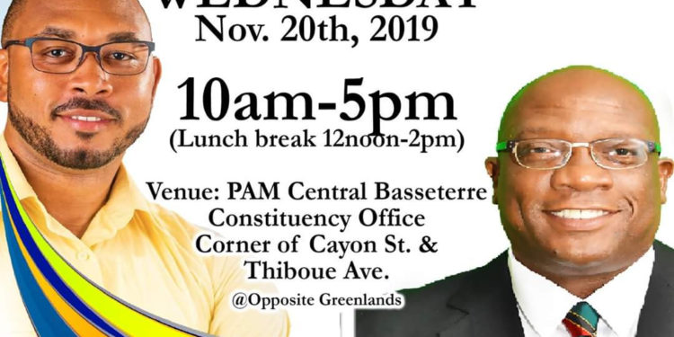 PRIME MINISTER HARRIS AND AMBASSADOR JONEL POWELL TO MEET WITH RESIDENTS THIS WEDNESDAY