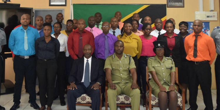 NEW RECRUITS UNDERGO TRAINING IN PREPARATION FOR CARNIVAL