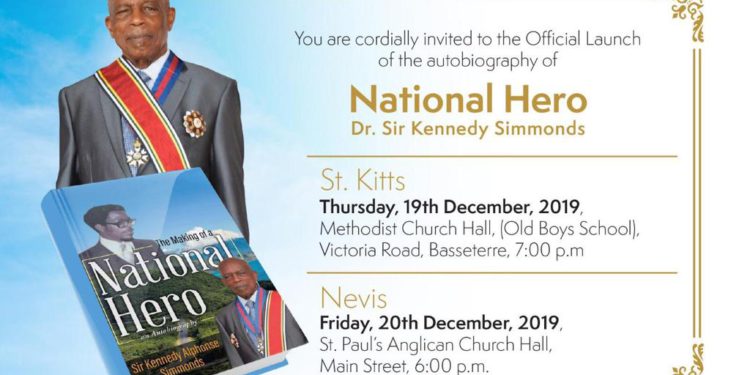 Simmonds to launch “Making of a National Hero” this week