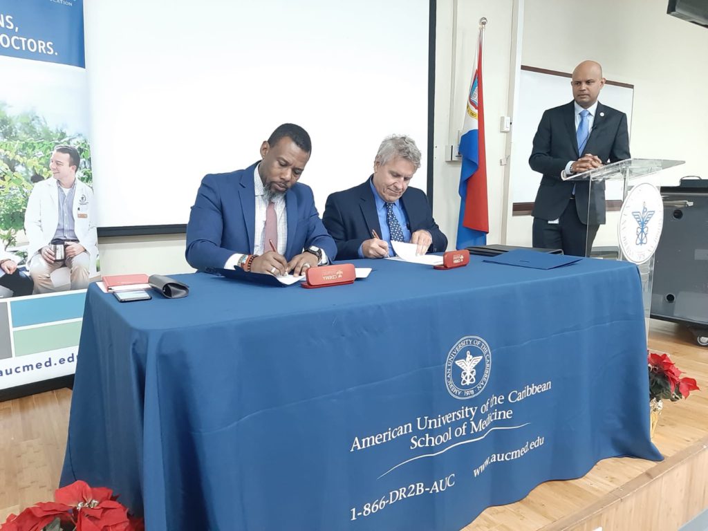 Caribbean Disaster Emergency Management Agency & Caribbean Center for Disaster Medicine establish partnership to improve region’s health care preparedness