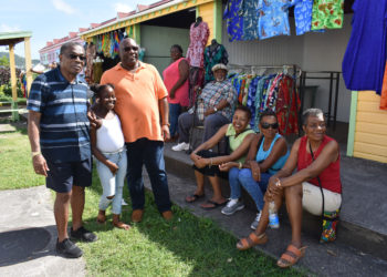Second Cruise Pier: PM Harris and Minister Liburd visit Amina Craft Market vendors