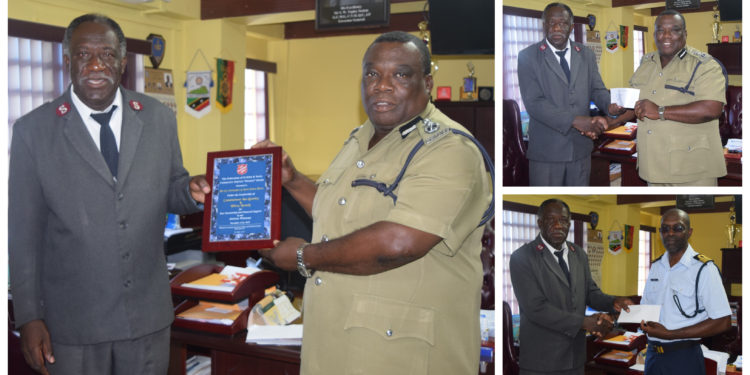 POLICE RECEIVE SALVATION ARMY’S ANNUAL WELFARE APPEAL AWARD