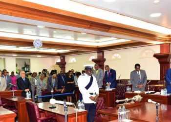 BUDGET DEBATE ADJOURNS MONDAY AT MID-DAY TO FACILITATE MEETING OF CONSTITUENCY BOUNDARIES COMMISSION; RECONVENES ON TUESDAY