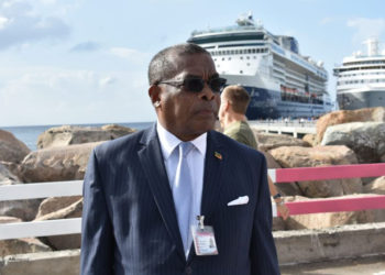 MINISTER LIBURD CONDEMNS PURVEYORS OF GLOOM AND DOOM OVER PROGRESS OF SECOND CRUISE PIER IN A BOOMING TOURISM ECONOMY