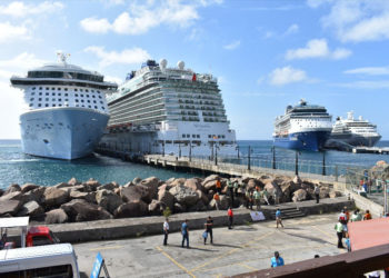 FOUR CRUISE VESSELS DOCK AT PORT ZANTE, ST. KITTS – GOVERNMENT AND STAKEHOLDERS CELEBRATE SUCCESS