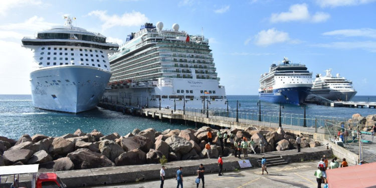 FOUR CRUISE VESSELS DOCK AT PORT ZANTE, ST. KITTS – GOVERNMENT AND STAKEHOLDERS CELEBRATE SUCCESS