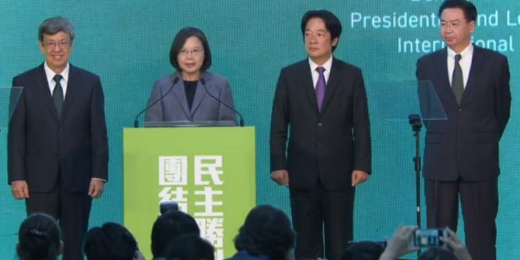 Tsai wins Taiwan’s 2020 presidential election