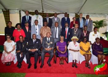 PM HARRIS THANKS NATIONAL HONOURS AWARDEES FOR THEIR YEOMAN SERVICE TO THE COUNTRY