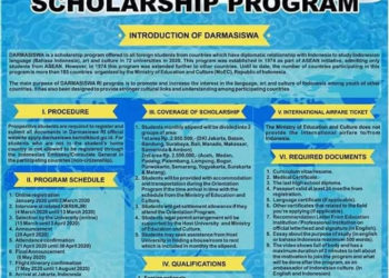 DARMASISWA SCHOLARSHIP PROGRAM ACADEMIC YEAR 2020/2021