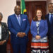 OAS SECRETARY-GENERAL CANDIDATE, MARIA FERNANDA ESPINOSA, PAYS COURTESY CALL ON PRIME MINISTER HARRIS