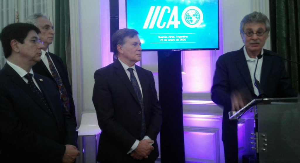 Hugo Sigman, founder and CEO of Grupo Insud, named new IICA Goodwill Ambassador for Sustainable Development
