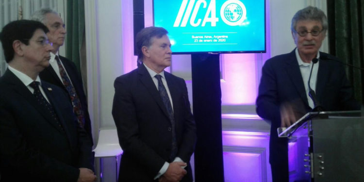 Hugo Sigman, founder and CEO of Grupo Insud, named new IICA Goodwill Ambassador for Sustainable Development