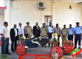 FIRE AND RESCUE SERVICES RECEIVES EQUIPMENT TO AID IN SAFEGUARDING AND PROTECTING THE PUBLIC