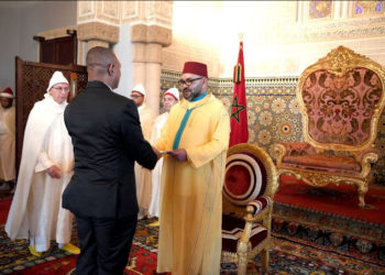 AMBASSADOR OF THE EASTERN CARIBBEAN STATES PRESENTS LETTERS OF CREDENCE TO HIS MAJESTY KING MOHAMMED VI OF MOROCCO