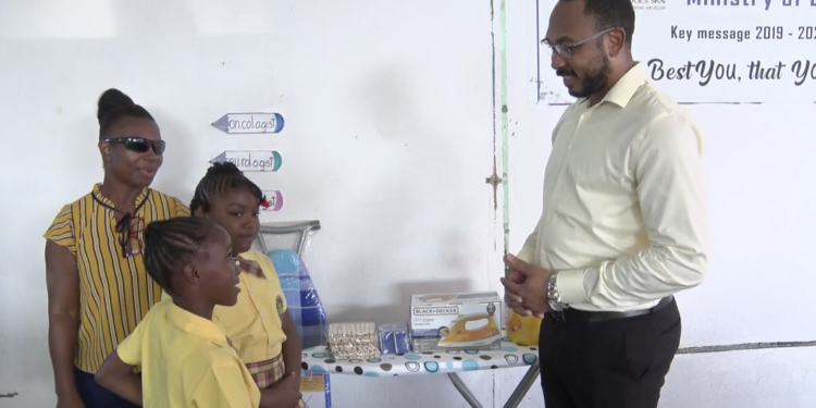 IRISH TOWN PRIMARY SCHOOL RECEIVES SUPPLIES TOWARDS ITS CLUB PHOENIX PROGRAMME