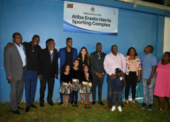 ST. PETER’S PLAYING FIELD RENAMED THE ATIBA ERASTO HARRIS SPORTING COMPLEX