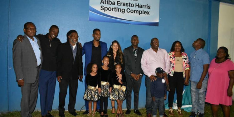 ST. PETER’S PLAYING FIELD RENAMED THE ATIBA ERASTO HARRIS SPORTING COMPLEX