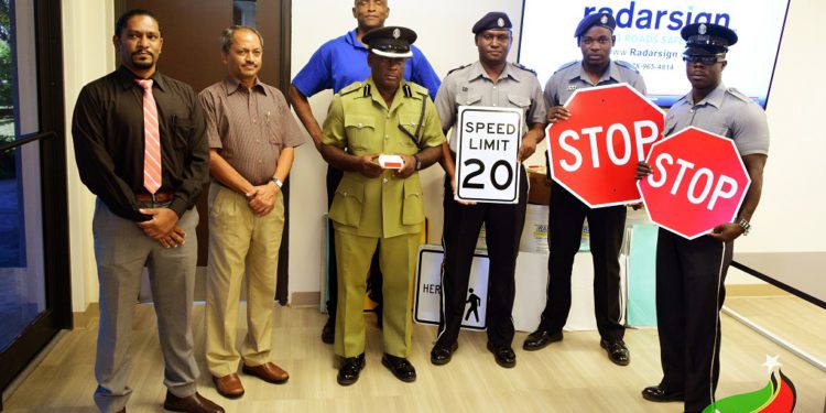 WINDSOR UNIVERSITY SCHOOL OF MEDICINE DONATES ROAD SAFETY EQUIPMENT TO THE POLICE