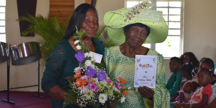 Retired educator Emily Mills honoured on her 85th birthday