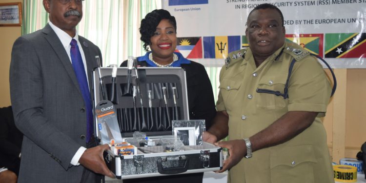 RSS DONATES EQUIPMENT TO AID IN STRENGTHENING SCIENTIFIC APPROACH TO CRIME FIGHTING