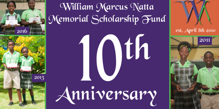 NATTA SCHOLARSHIP MARKS 10TH ANNIVERSARY