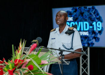 ST. KITTS-NEVIS DEFENCE FORCE CONTINUES TO PLAY AN ACTIVE ROLE IN THE FIGHT AGAINST COVID-19 IN THE FEDERATION