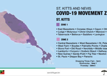 ROYAL ST. CHRISTOPHER AND NEVIS POLICE FORCE HAILS ZONING REGULATIONS TO CONTROL THE MOVEMENT OF SHOPPERS AND TRAFFIC A SUCCESS, AND THANKS THE PUBLIC FOR COOPERATING