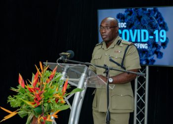ST. KITTS-NEVIS POLICE BEGINS ENFORCEMENT OF WEARING MASKS IN PUBLIC PLACES