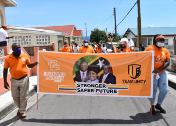 TREMENDOUS SHOW OF SUPPORT AS DR. TIMOTHY HARRIS NOMINATED AS THE CANDIDATE TO AGAIN REPRESENT THE PEOPLE OF CONSTITUENCY #7