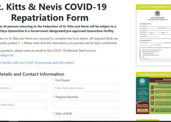 REQUEST FOR REPATRIATION TO ST. KITTS-NEVIS MUST BE DONE ONLINE