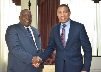 PRIME MINISTER HARRIS CONGRATULATES ANDREW HOLNESS ON HIS RETURN AS PRIME MINISTER OF JAMAICA