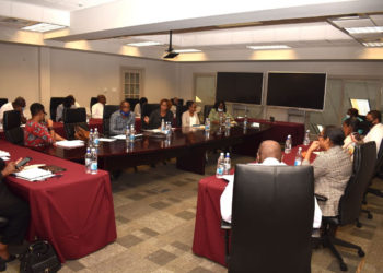 PERMANENT SECRETARIES ON ST. KITTS MEET TO UPDATE ON THE FUNCTIONING OF THEIR RESPECTIVE MINISTRIES