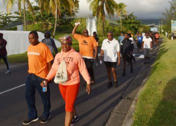 PM HARRIS CONTINUES TO PROMOTE HEALTHY LIFESTYLES, AS HE INVITES ALL TO HIS MONTHLY HEALTH WALK ON SATURDAY
