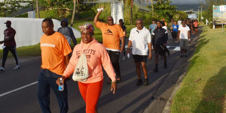 PM HARRIS CONTINUES TO PROMOTE HEALTHY LIFESTYLES, AS HE INVITES ALL TO HIS MONTHLY HEALTH WALK ON SATURDAY