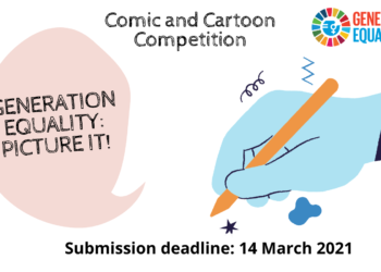 Generation Equality – Picture It! UN Women, the European Commission, Belgium, France and Mexico launch a global Comic and Cartoon Competition