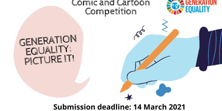 Generation Equality – Picture It! UN Women, the European Commission, Belgium, France and Mexico launch a global Comic and Cartoon Competition