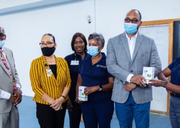 WATERS ANCHOR DONATES INFRARED THERMOMETERS TO M.O.E