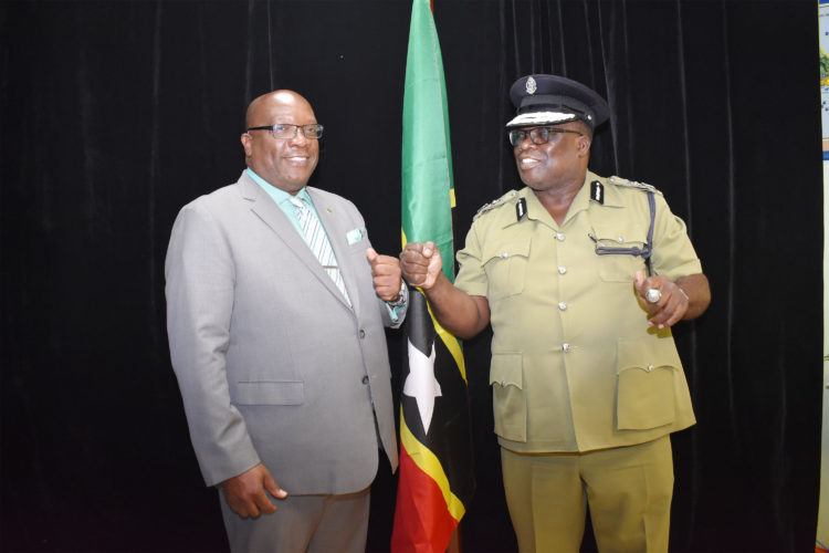 Country’s safety and security to be enhanced further; PM Harris congratulates COP Brandy