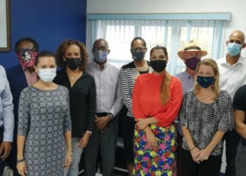 Newly Commissioned St. Kitts and Nevis Chamber of Industry and Commerce (SKNCIC) Liaison Committee