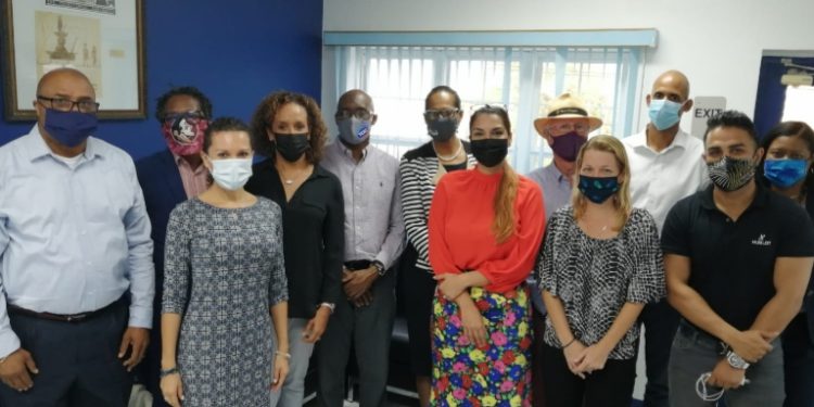 Newly Commissioned St. Kitts and Nevis Chamber of Industry and Commerce (SKNCIC) Liaison Committee