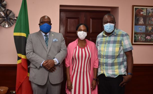 PM HARRIS THANKS REVEREND HILTON JOSEPH FOR HIS YEARS OF SERVICE TO THE PEOPLE OF ST. KITTS AND NEVIS