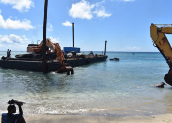 MINISTER GRANT GIVES UPDATE ON ‘DE STRIP’ BEACH NOURISHMENT PROJECT