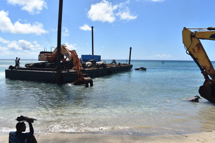 MINISTER GRANT GIVES UPDATE ON ‘DE STRIP’ BEACH NOURISHMENT PROJECT