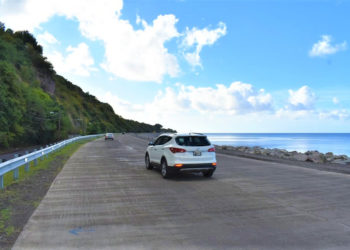 MOTORISTS ENJOY TEMPORARY ACCESS TO NEW OLD ROAD BAY ROAD AS CREWS PREPARE TO COMPLETE PROJECT